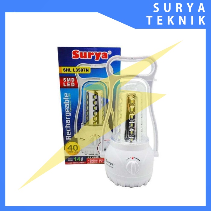 Surya Lampu Emergency 40 LED SHL L3507N / Lampu Badai LED