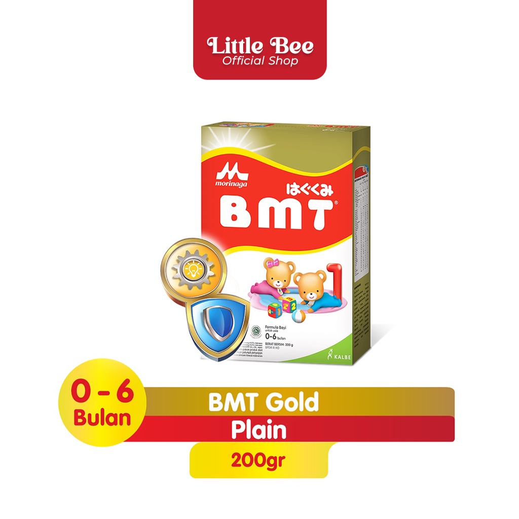 Susu pendamping ASI | 0-6 Bulan | MORINAGA BMT GOLD (200gr)