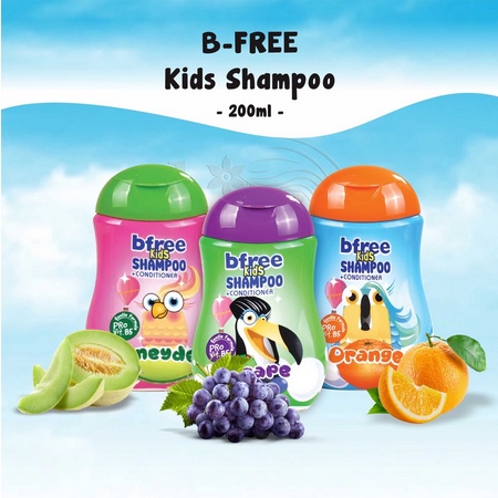 𝐑𝐀𝐃𝐘𝐒𝐀 - Bfree Kids Shampoo + Conditioner 200ml