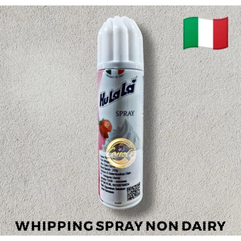 

HULALA Whipping cream spray 250gr / Hulala Whip 250 gr / Aerosol / Spray