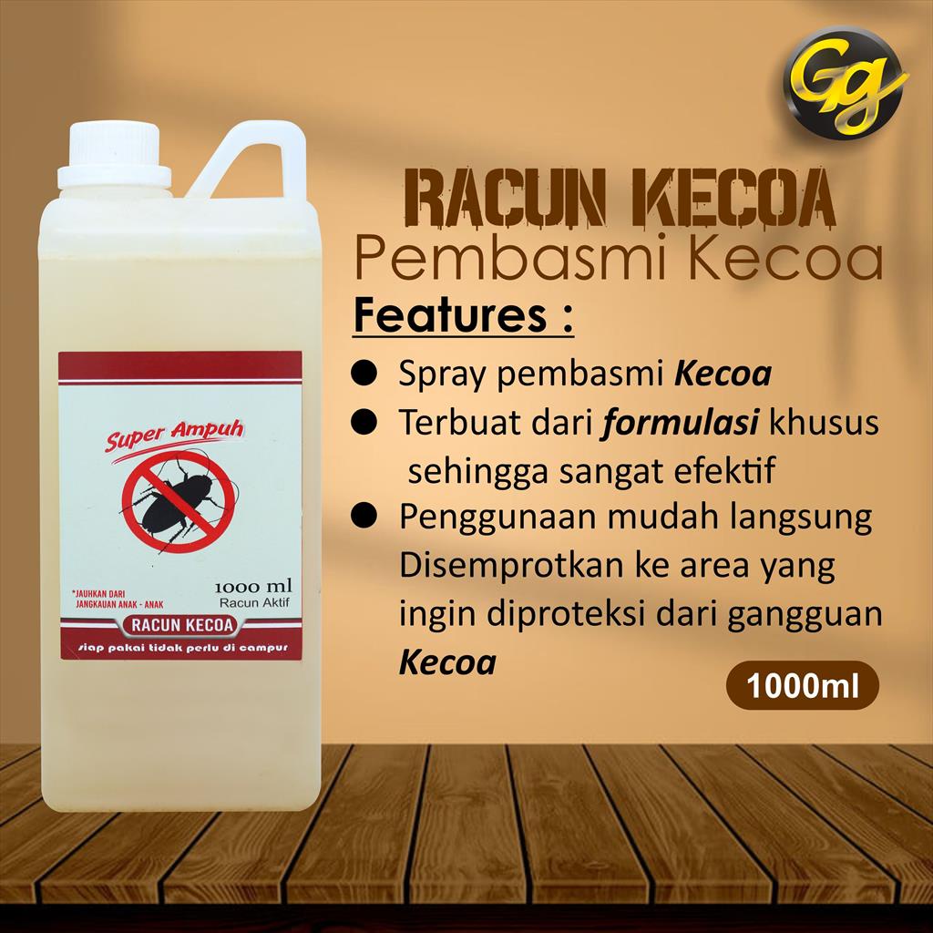 GUN KILLER PEMBASMI KECOAK 1000 ML INSEKTISIDA