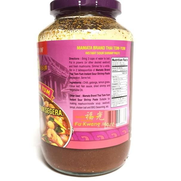 

Miliki Sekarang Bumbu Pasta Tom Yum Paste Ala Thailand Mamata Brand 675 gram MJN
