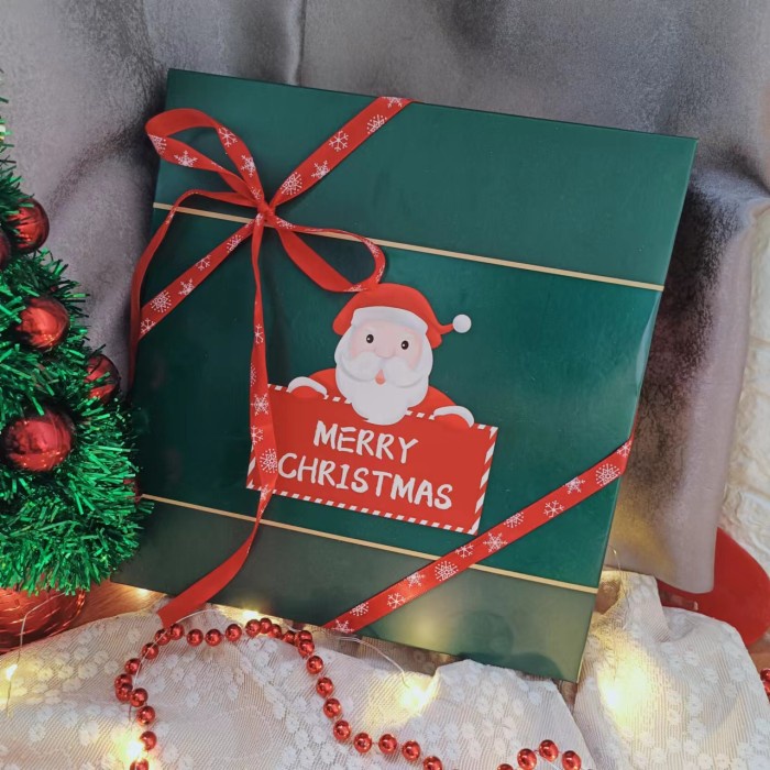 

[ COD ] Hampers Realfood Natal - Kado Merry Christmas 6 botol Realfood NTL06 - Request lain