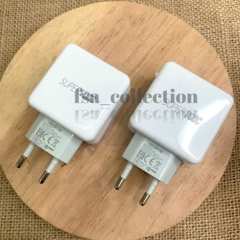 Adaptor/ Kepala Charger Realme Flash Charge 65W Support All Usb Cable.