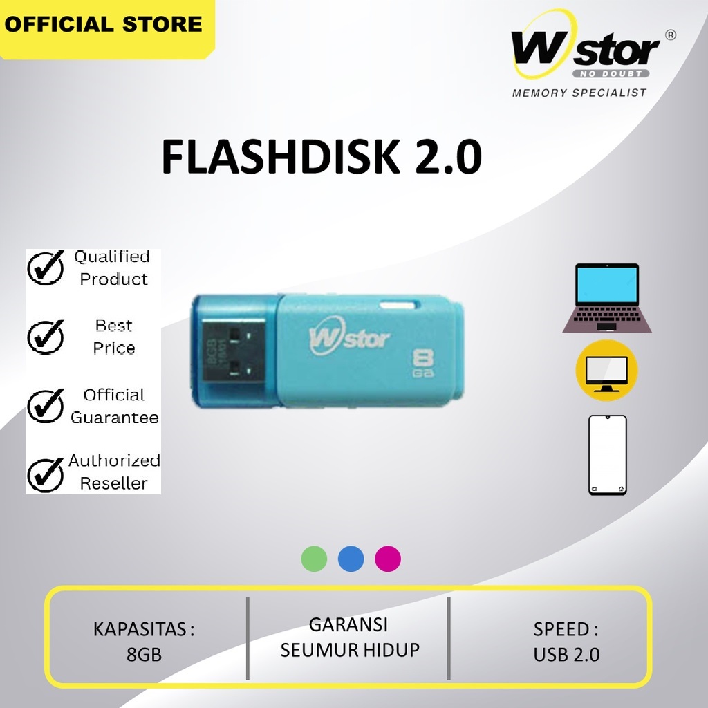 flashdisk 8GB Toss Wstor