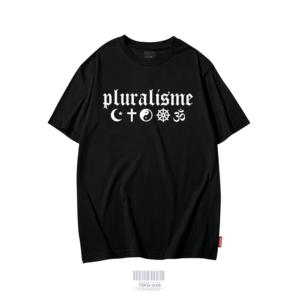 KAOS PLURALISME PAKAIAN PRIA BUPHOMET KAOS HUMANITY