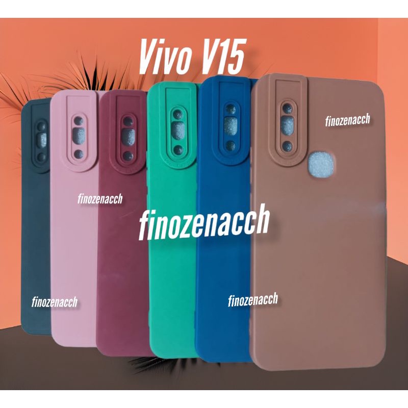 SoftCase Vivo V15 Silikon Casing Macaron Pro