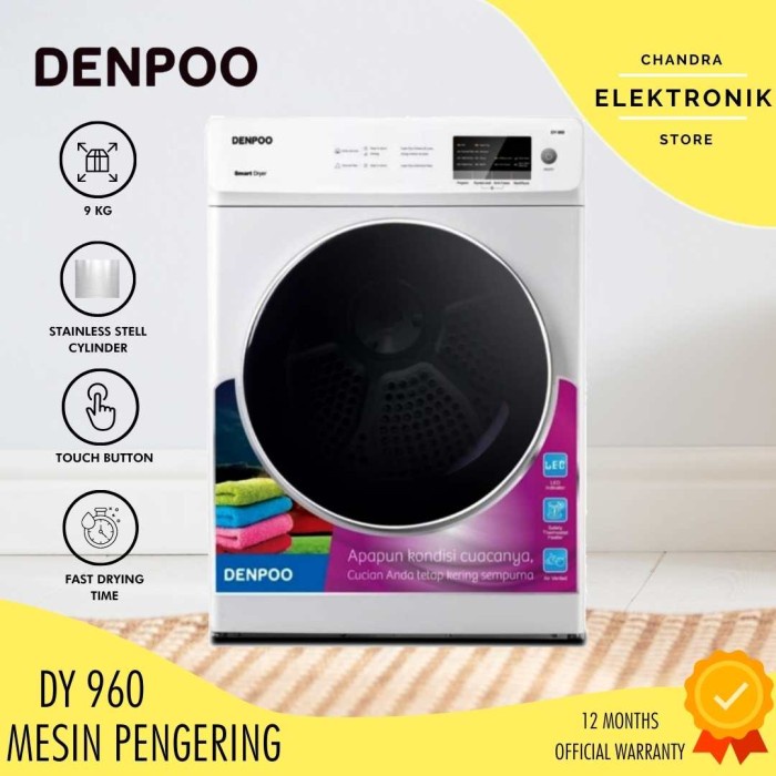 Pengering Baju Denpoo Mesin Pengering PakaianDy960
