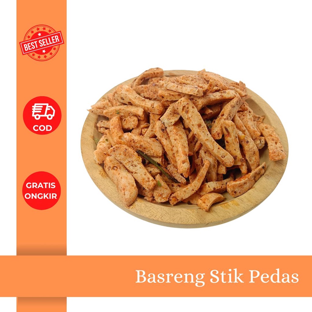 

BASRENG STIK VIRAL BAKSO GORENG PEDAS DAUN JERUK BAKSO GORENG ORIGINAL DAUN JERUK isi 60 Gram