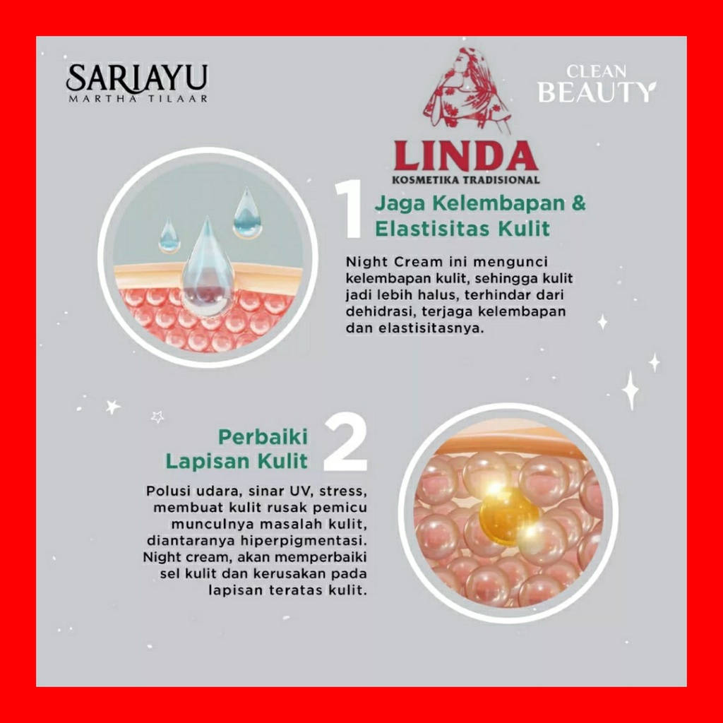 SARIAYU PUTIH LANGSAT NIGHT CREAM