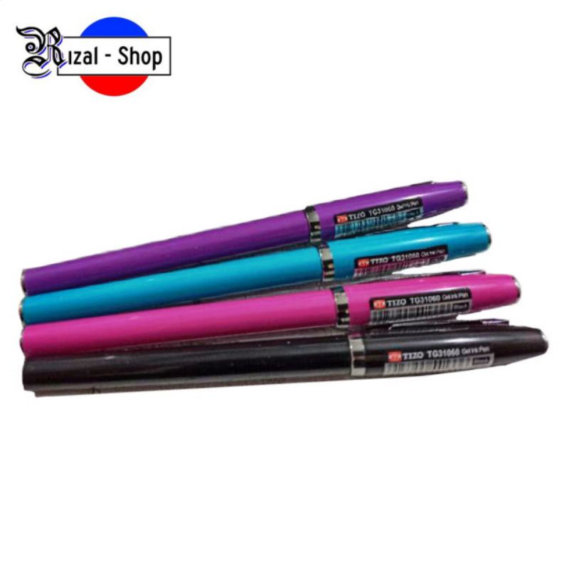 

Pulpen Bolpoin Gel Tizo TG 31060 Black 0.7 mm