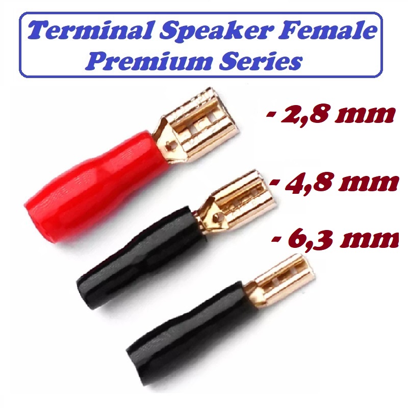 Skun Terminal Speaker Female Premium Series