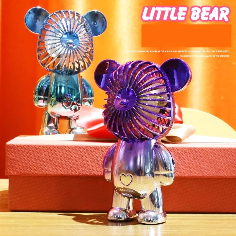 Kipas Angin Bear Chrome I Kipas Angin Beruang Portable