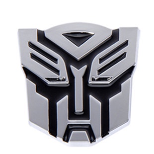 Stiker Logo Transformers 3D Untuk Mobil