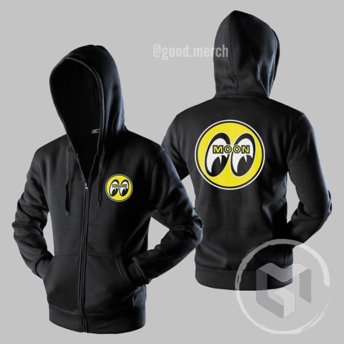 Jaket Pria Moon Eyes Sweater Distro Polos