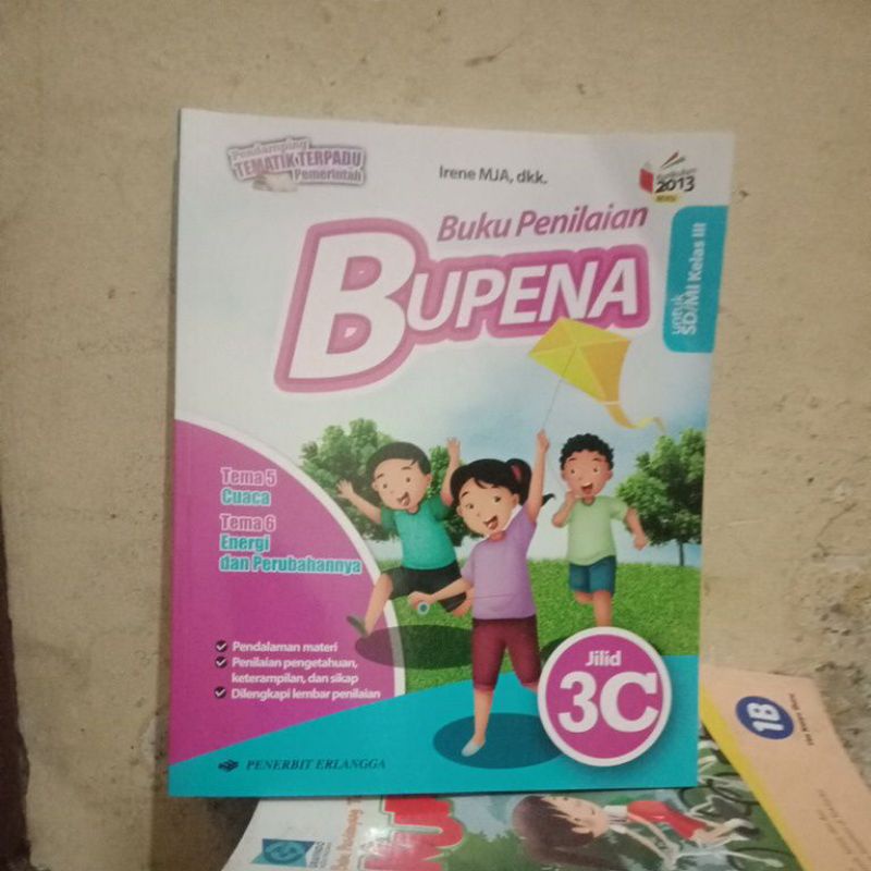 buku penilaian bupena 3C