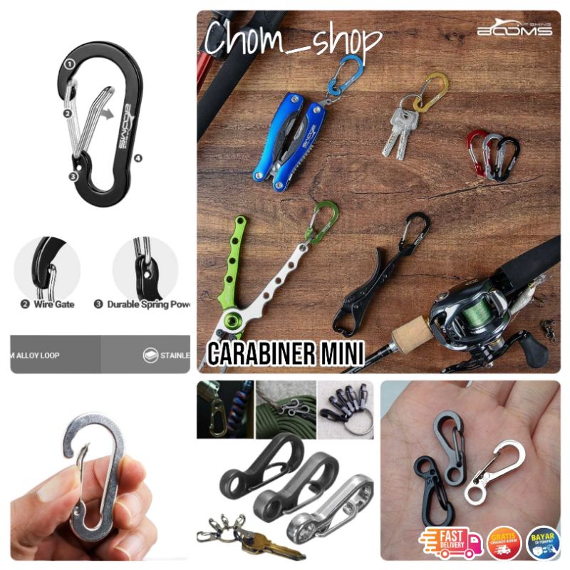 carabiner mini/kew-kew/pengait masker/tali masker/karabiner mini/gantungan konci