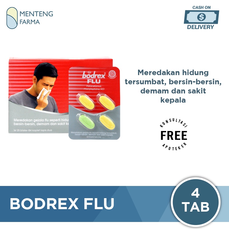 Bodrex Flu 4 Tablet