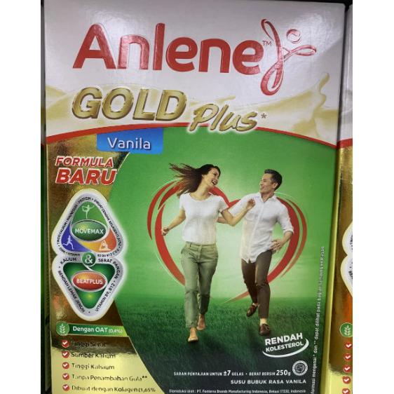 

[ COD ] Anlene Gold Vanila 250 Gram