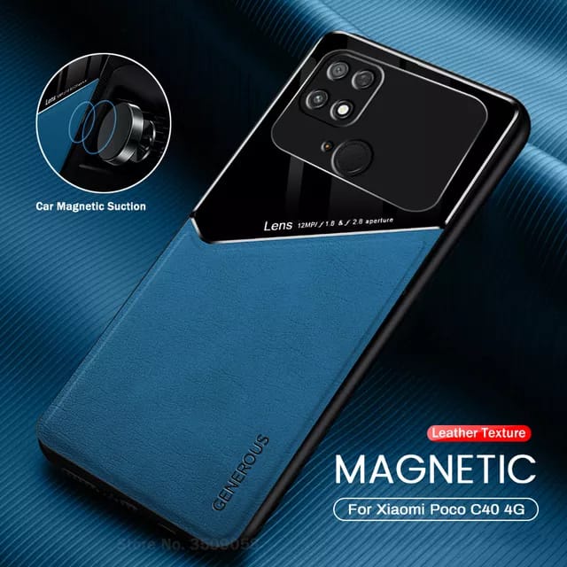 XIAOMI POCO C40 SOFT CASE PREMIUM PLEXIGLASS LEATHER