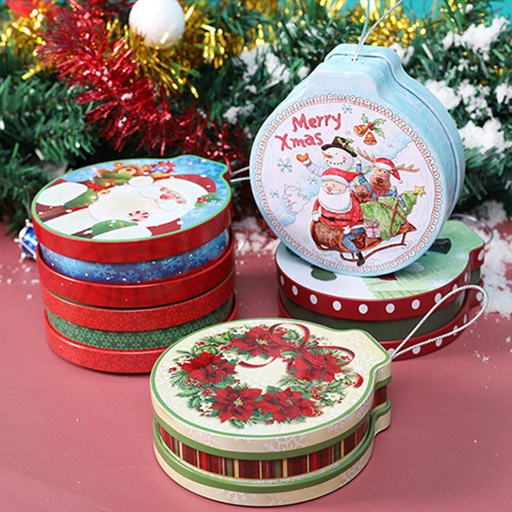 Solighter Candy Box Kotak Hadiah Biskuit Cookies Tahun Baru