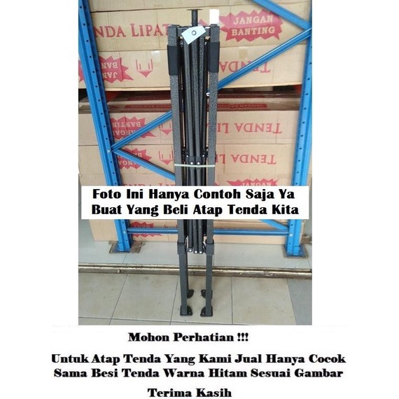 Terpal Atap Tenda Lipat 2x2