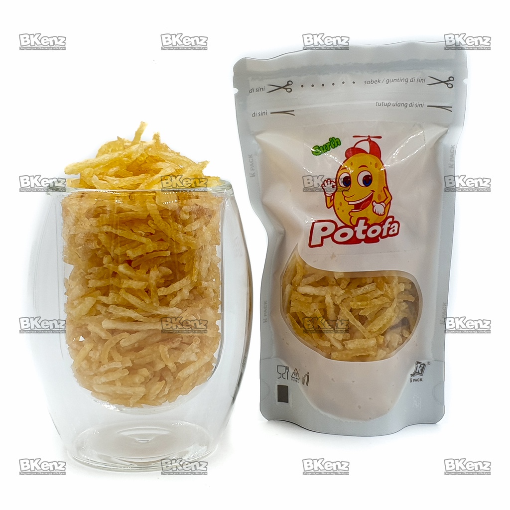 

Potofa Mustofa Kering Kentang Shoestring Potato Rasa Gurih