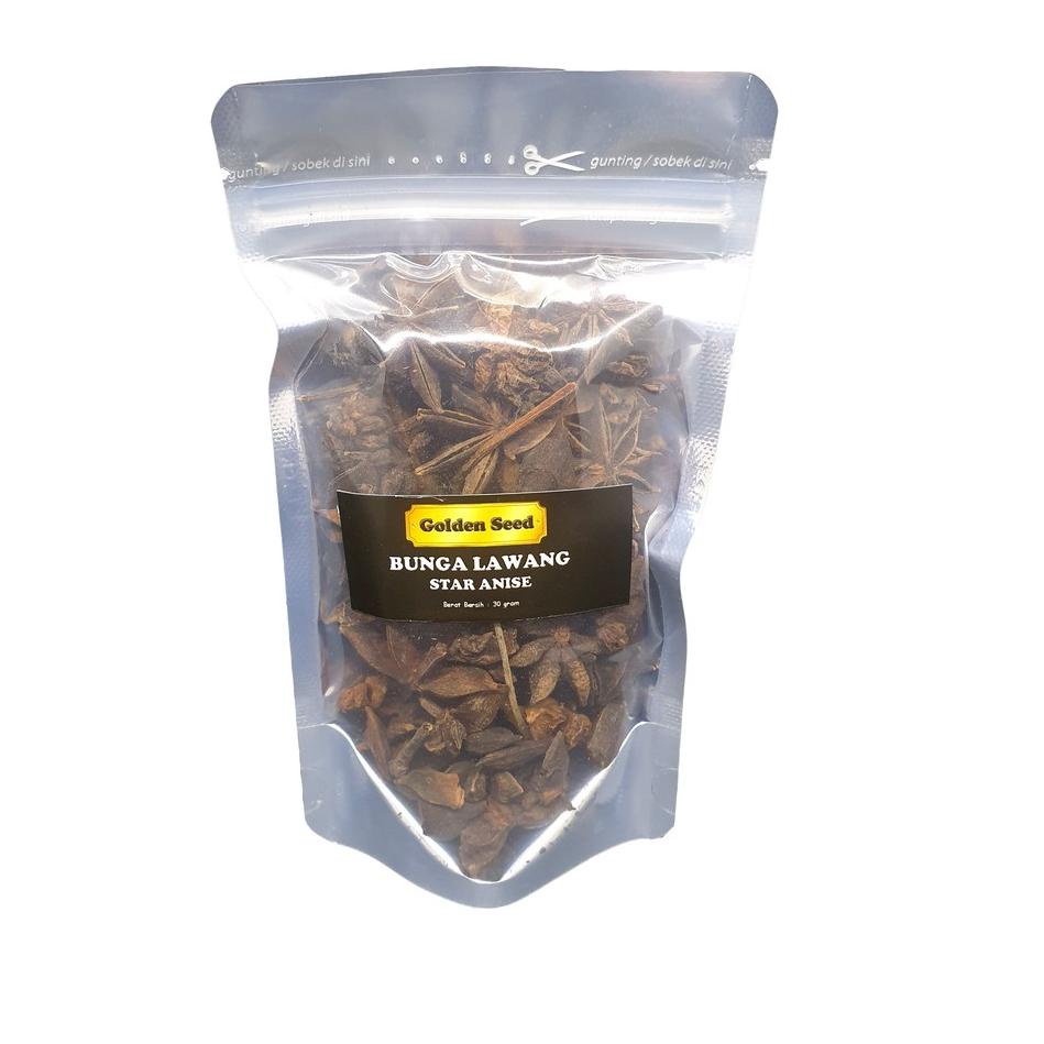 

ㆊ BUNGA LAWANG / PEKAK 30 GRAM PREMIUM - STAR ANISE 30 GR BEST SELLER 2688 ◉