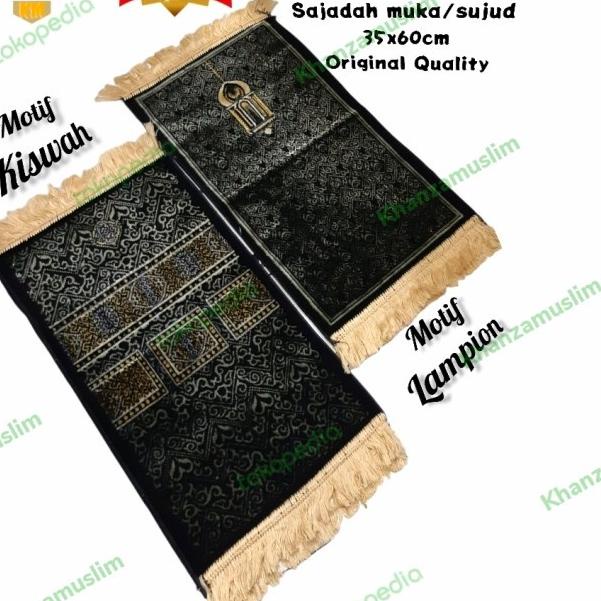 New - SAJADAH MUKA PREMIUM TURKI / SAJADAH MINI / SUJUD KECIL ✔
