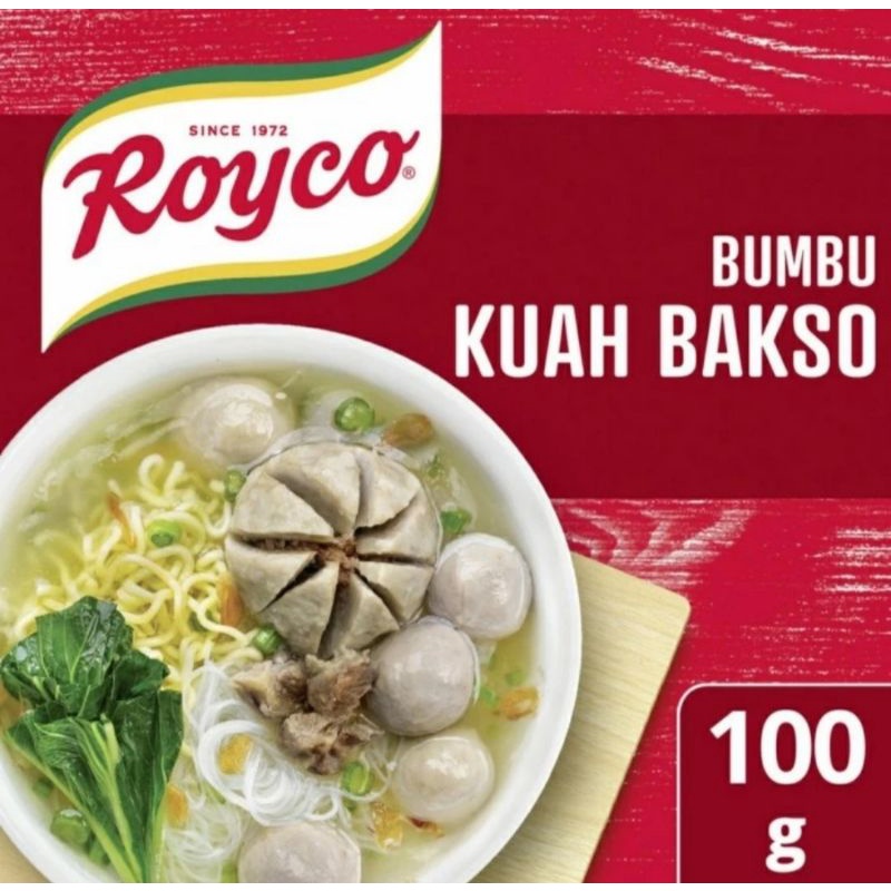 Jual Royco Bumbu Kuah Bakso 100 Gram Shopee Indonesia