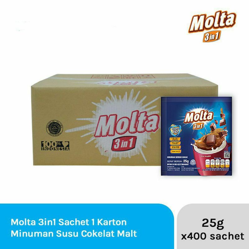 

[Promo Bundle 10k] 2rtg Molta 3in1 Minuman susu coklat