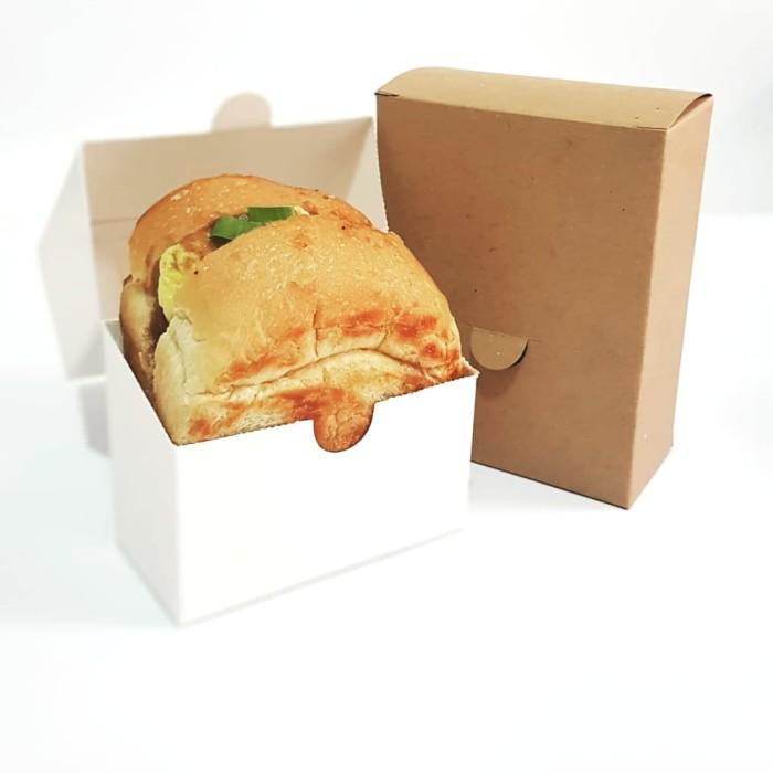 

Toast / Roti Bakar Take Away Box - Ivory/Warna Putih (Isi 100Pcs) 040