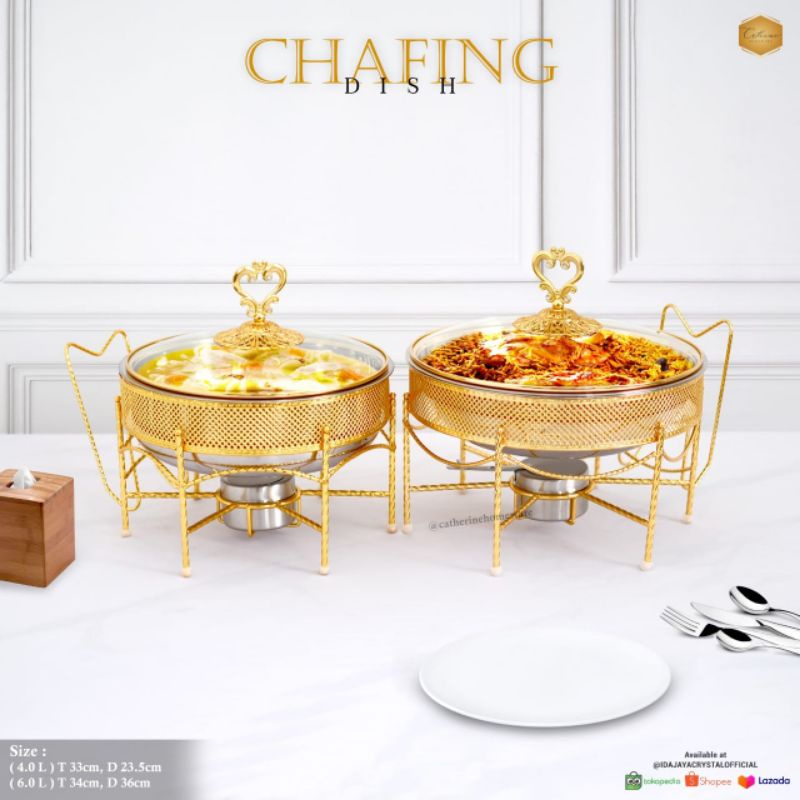Chafing dish bulat series chatrine