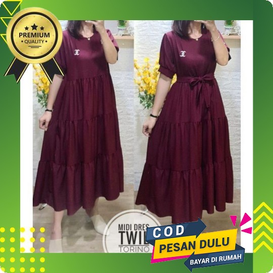 Dress Scuba Dres Natal Baju Ke Gereja Dres Pesta Qq 91922 Dres Natal Wanita Gereja Baju Dress Pesta 