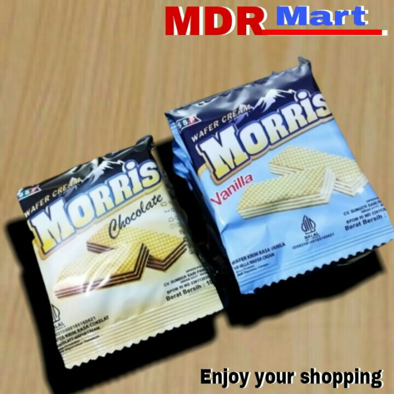 

MORRIS WAFER Renceng iai 10 pcs