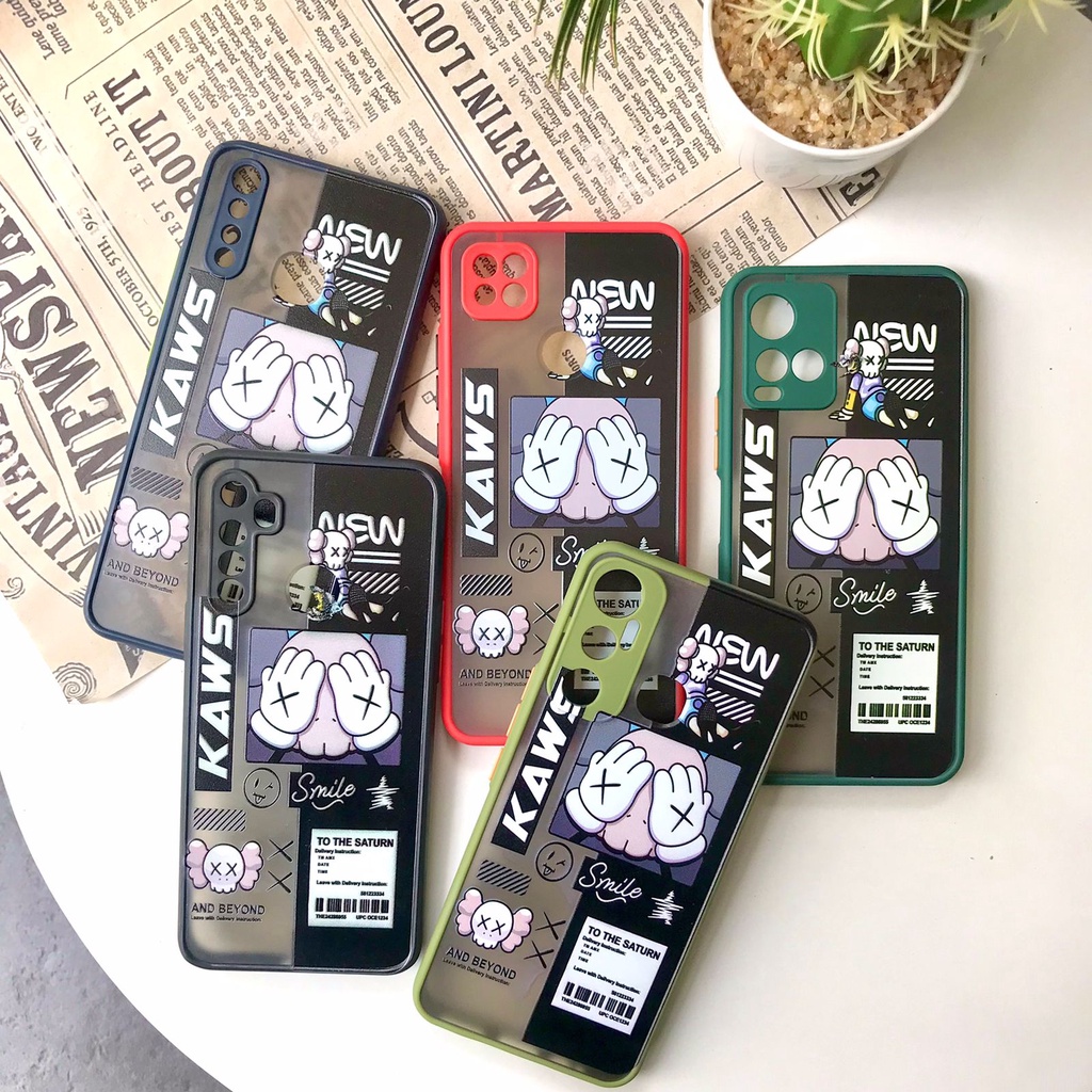 PRINTING HYBRID Kaws case iphone 12 pro max samsung grand j2 prime a11 m11 a20 a30 a50 a50s a30s a51 a71 m31