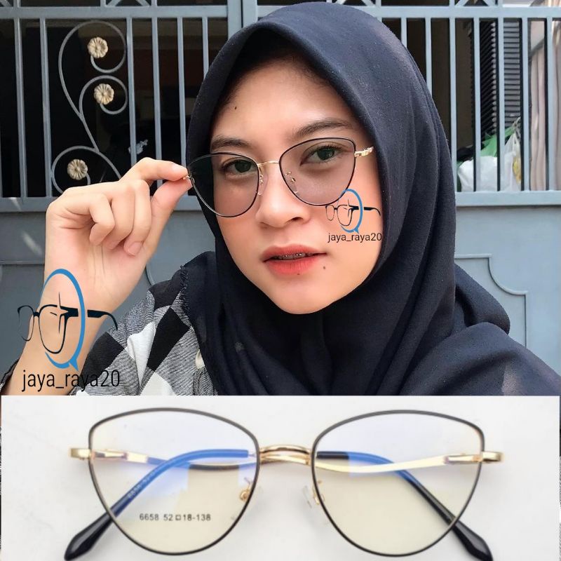 fram kacamata 6658|kacamata minus/normal