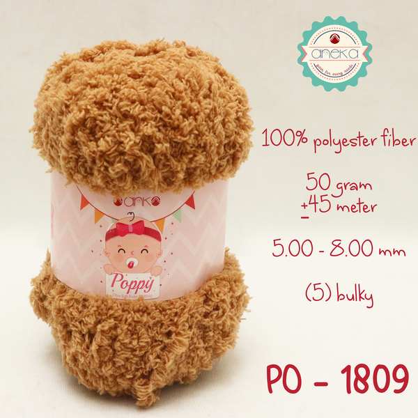 Benang Rajut Handuk Poppy / Towel Yarn - 1809