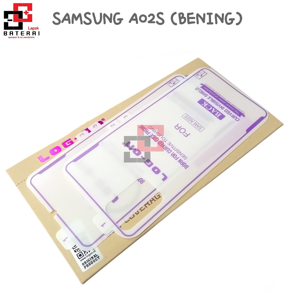 LOG - ON Anti Gores SAMSUNG A02S - hydrogel antishock
