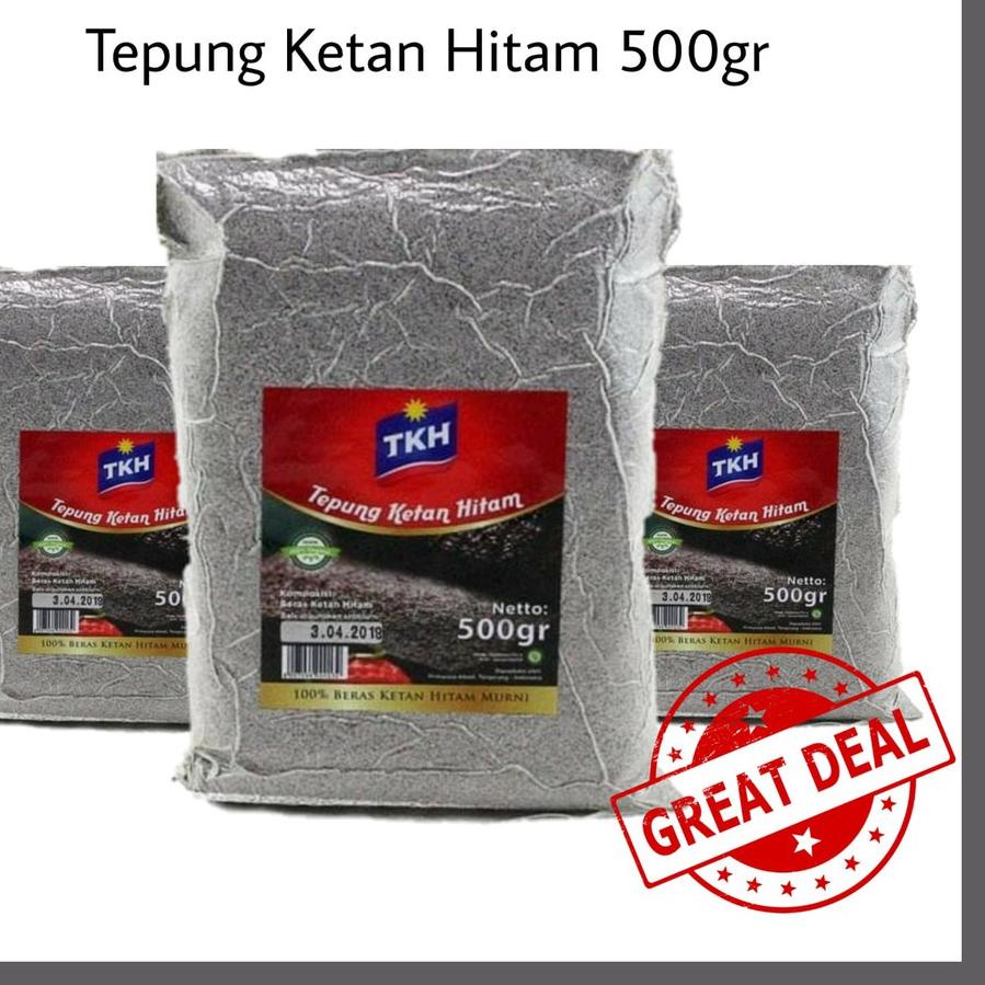 

BISA COD ✔️Tepung Ketan Hitam Primsfood / TKH 500gr / 100% Beras Ketan Hitam|RA8