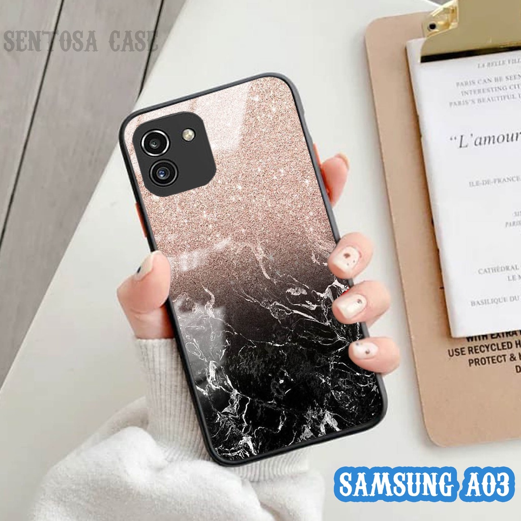 Softcase Kaca Samsung A03 - Case Handphone Samsung A03 [T36].
