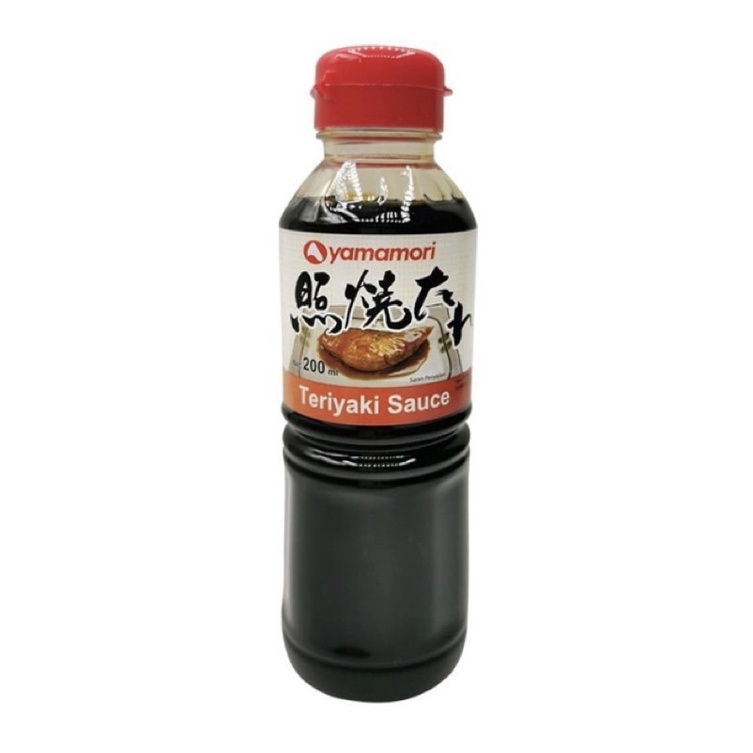 

Teriyaki Sauce premium yamamori 200ml/Yamamori/Teriyaki/sauce/200ml/bumbu/200 ml/saus/Yama/mori/teri/yaki/saos