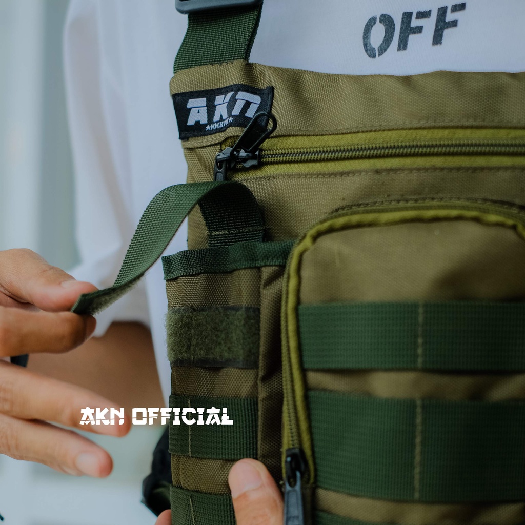 Tas Dada Tactical Rig Bag untuk Kebutuhan Militer dan Pria Aktif