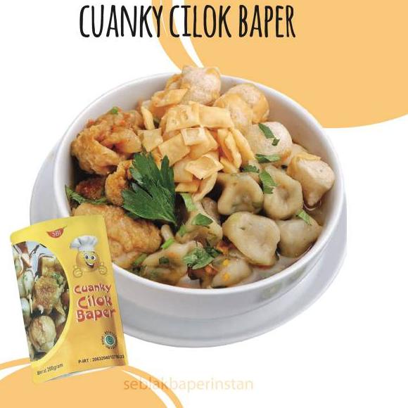 

trxXx4X8--Cuanky PREMIUM !! Cuanki Cilok Baper Instan Praktis Halal Batagor Cireng Cuanki Boci Sambal Pedas