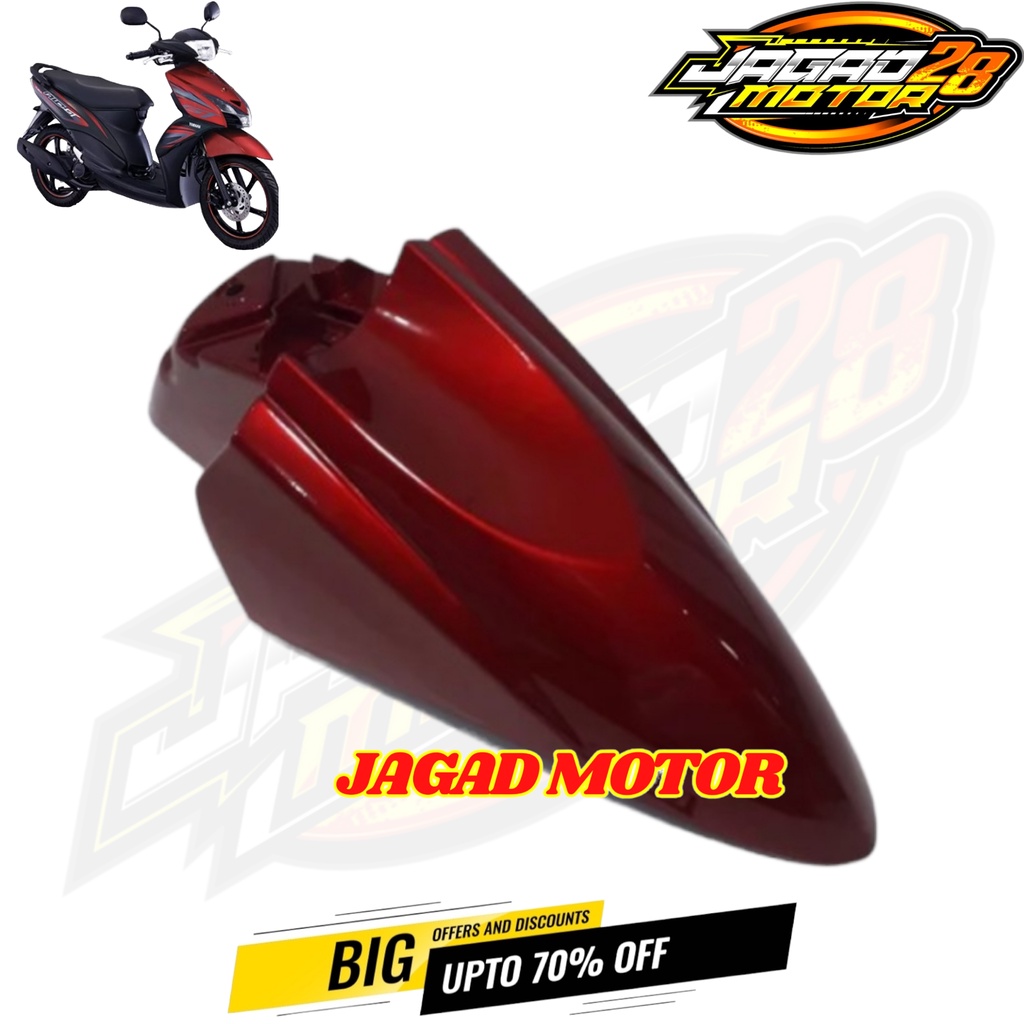 Spakbor Depan Yamaha Mio J Merah / Sepakbor Depan Yamaha Mio J Merah / Slebor Selebor Depan Yamaha Mio J Merah