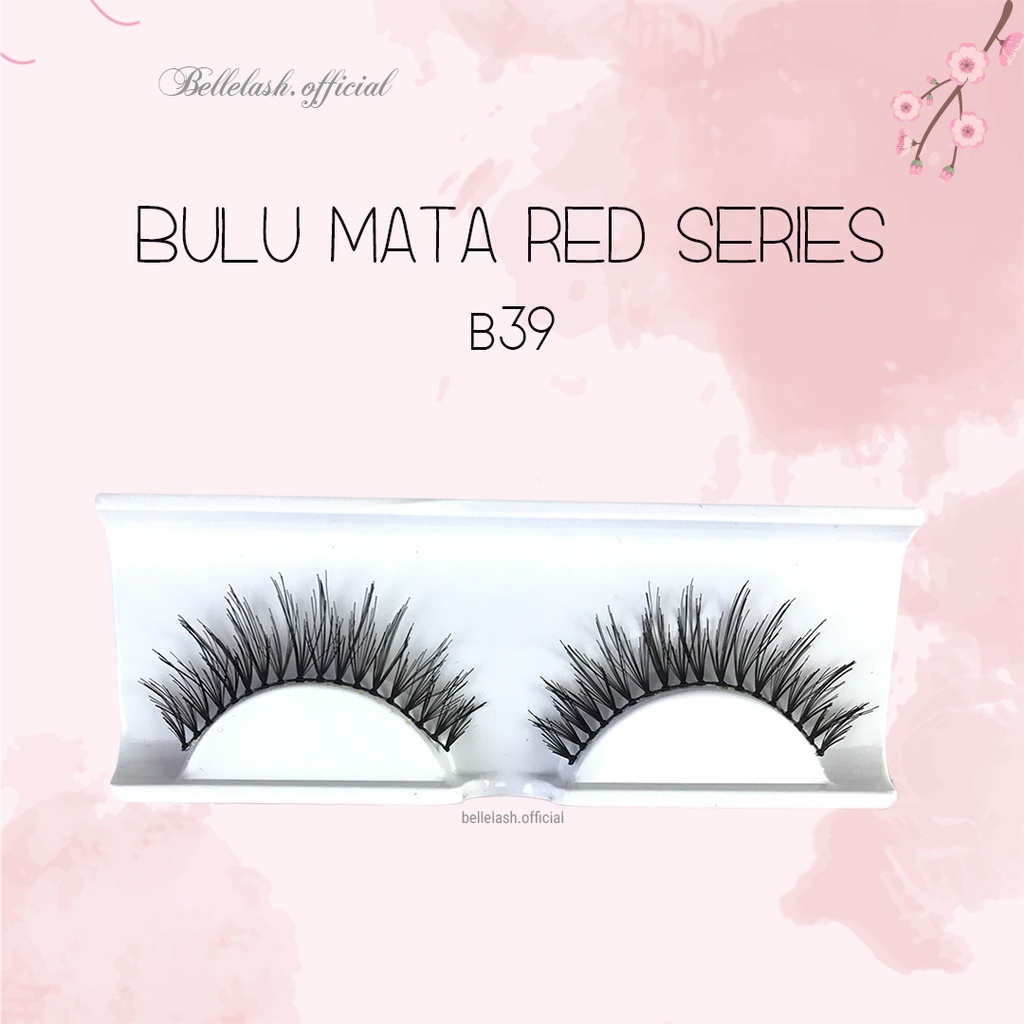 B39 Bulu Mata Palsu Handmade Natural False Eyelash Eye Lashes