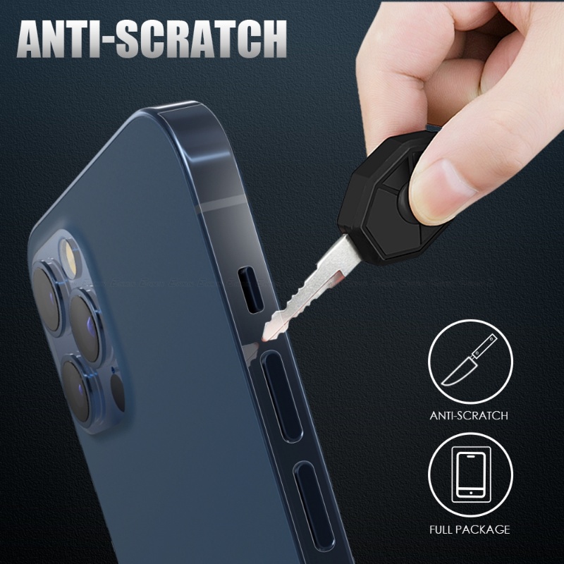 1 Set Stiker Pelindung Layar Bahan PVC Anti Gores Untuk iPhone 14 / 14Plus / 14Pro / 14Pro Max