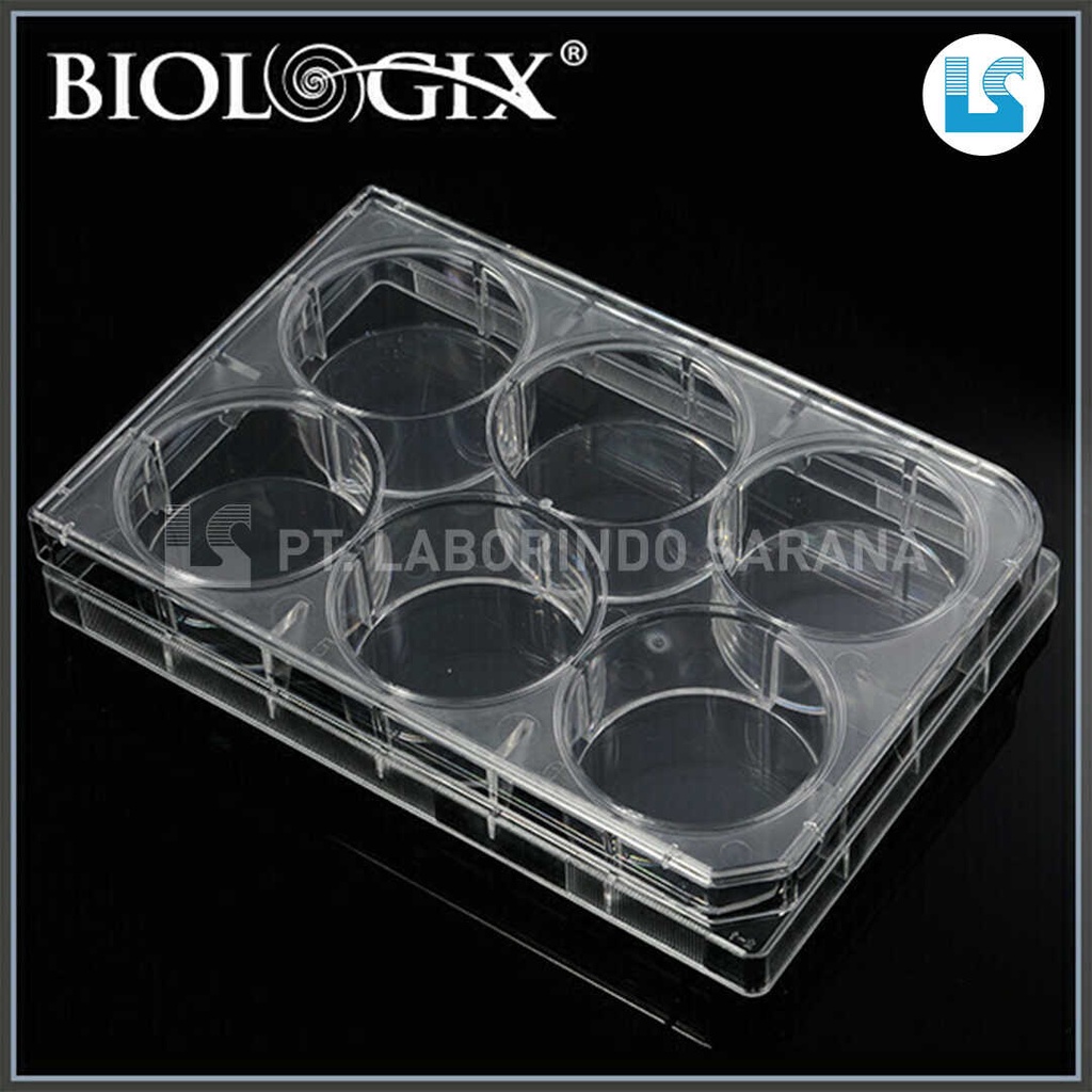 Jual Multi Well Cell Culture Plate 6 well ( Microplate ) Sterile