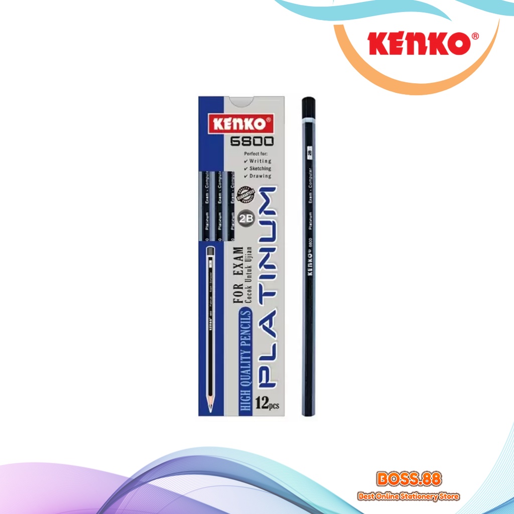 

PENCIL / PENSIL 2B KENKO 6800 (PLATINUM)