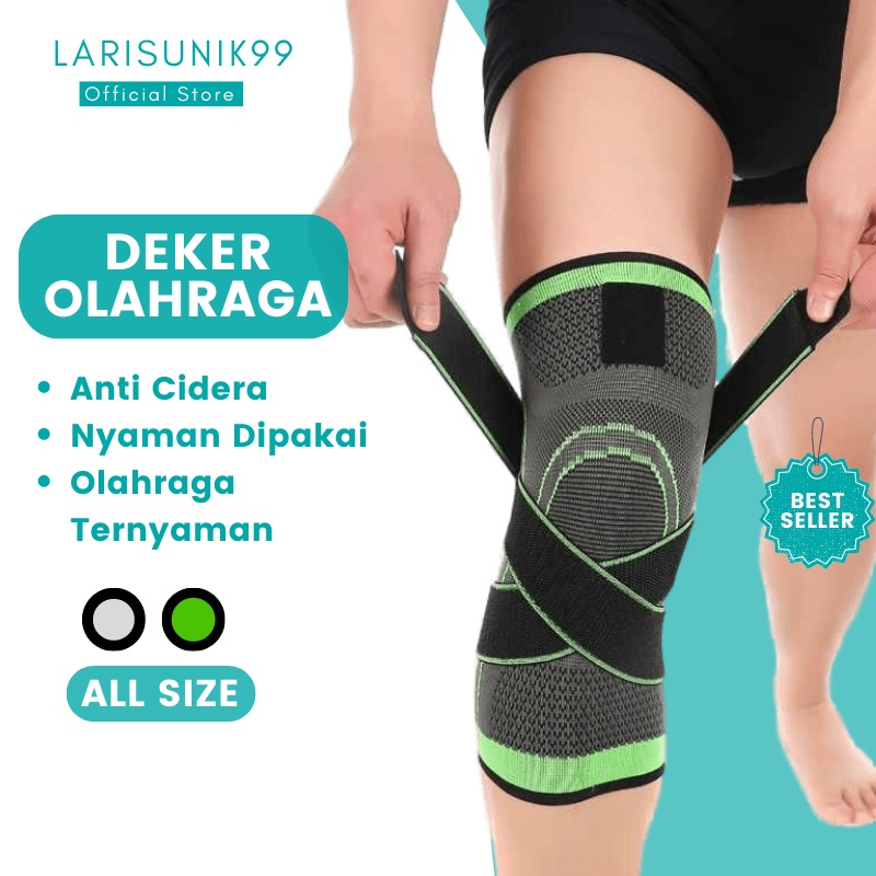 Kneepad Pelindung Lutut Olahraga Deker Pengaman Lutut Futsal Basket Volly Alat Terapi Kaki Korset Lutut Pelindung Dengkul Futsal Aksesoris Olahraga Knee Guard Knee Sleeves Perlengkapan Fitnes Knee Tali Import Premium Terbaru Termurah